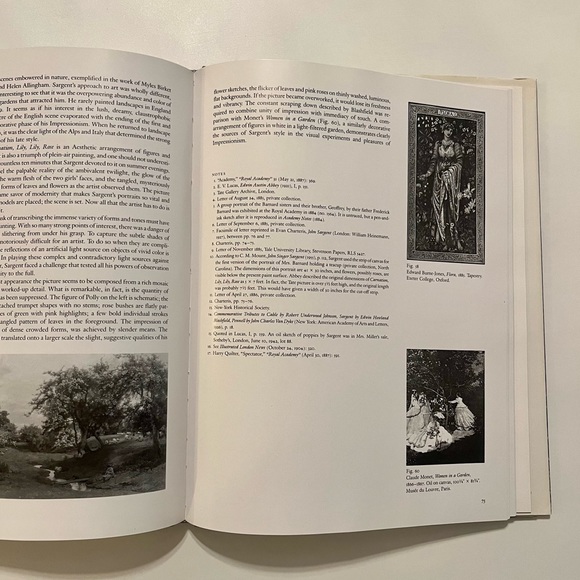 John Singer Sargent Hardback SARGENT AT BROADWAY THE IMPRESSIONIST YEARS - Picture 9 of 16